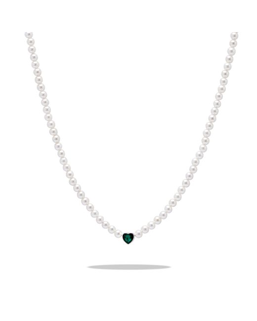 Common Lines Metallic Capri Necklace