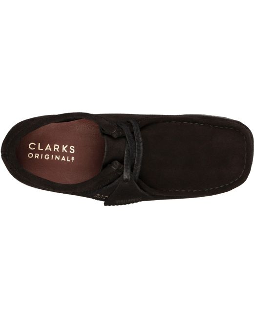 Clarks Black Wallabee