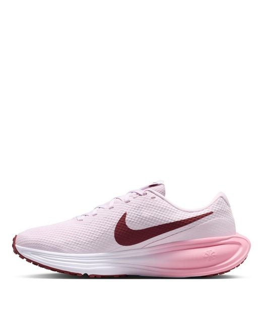 Nike Pink Revolution 8 Road Running Shoes