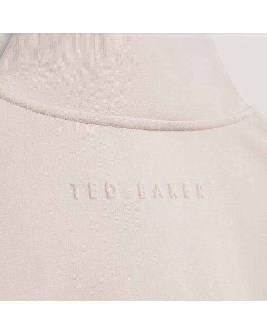 Ted Baker Pink Zip Thru Sweatshirt