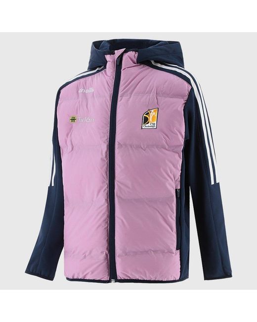 O'neill Sportswear Pink Hydra Kilkenny Padded Showerproof Performance Training Jacket