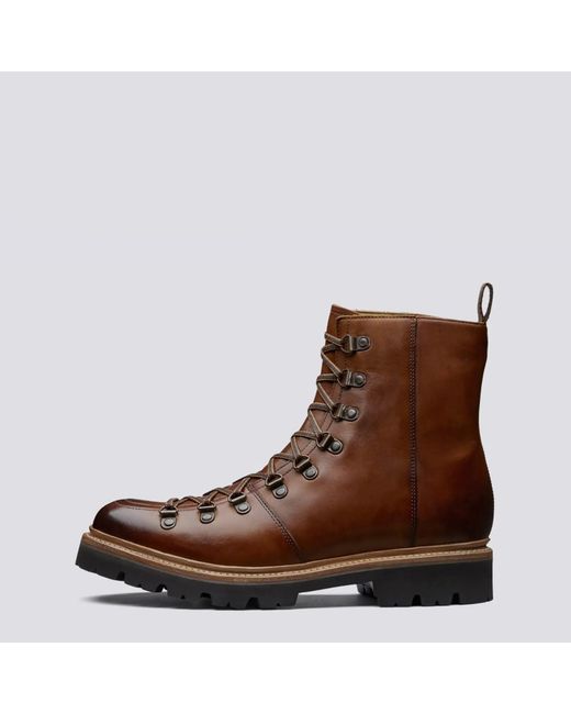 GRENSON Brown Brady Boot for men