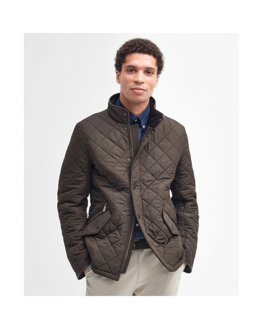 Barbour Brown Powell Jacket for men