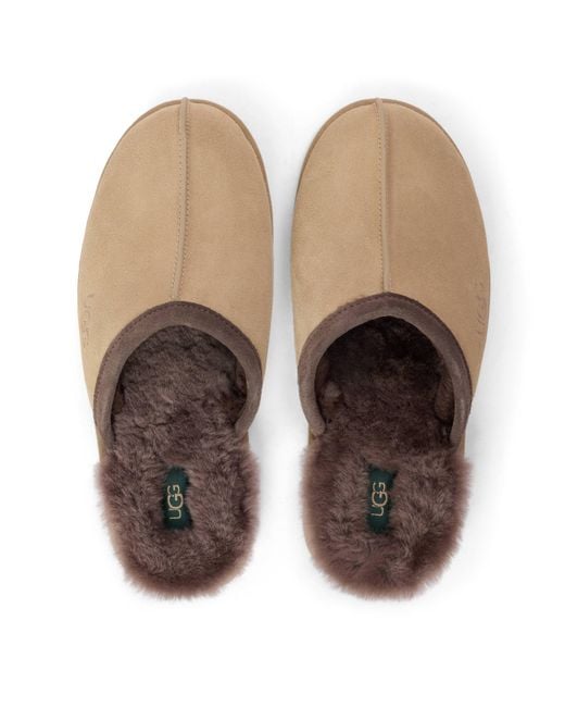 Ugg Brown Scuff Mule Slippers for men