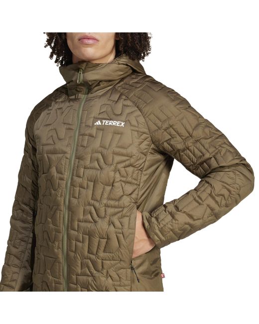 Adidas Green Breathable Waterproof Jacket for men