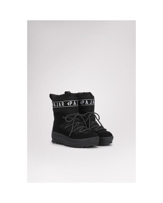 Pajar Black Ankle Wellies
