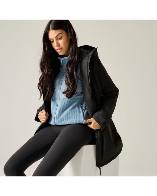 Regatta Black Mabrie Waterproof Jacket