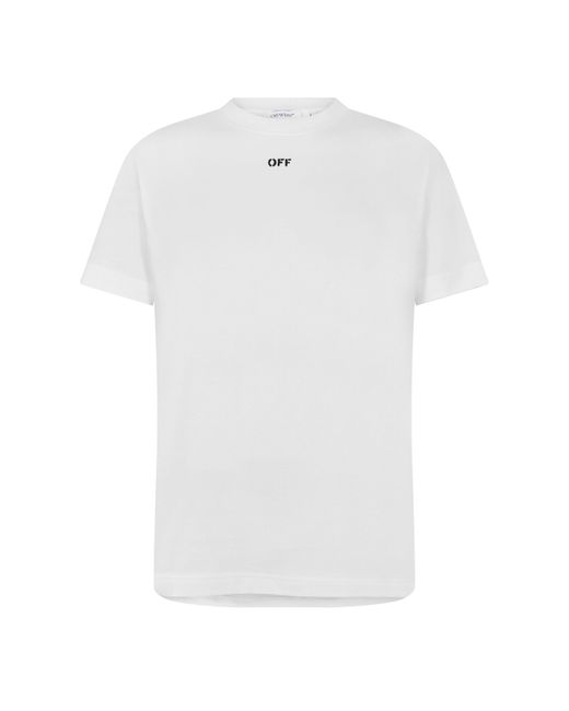 Off-White c/o Virgil Abloh White Off Slim Fit T Shirt for men
