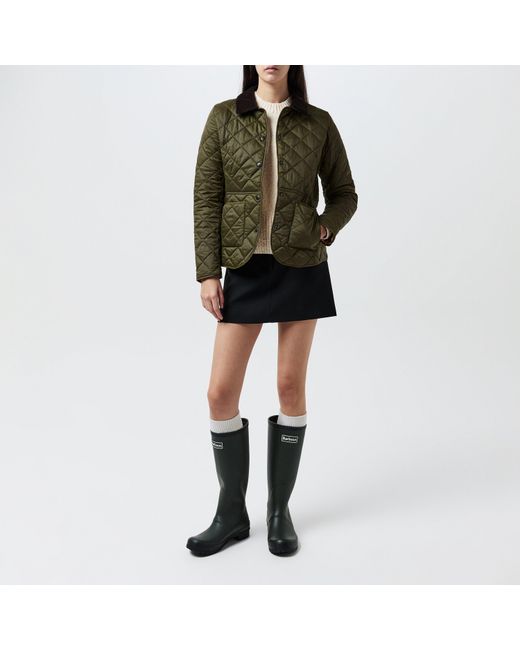 Barbour Black Abbey Wellington Boots