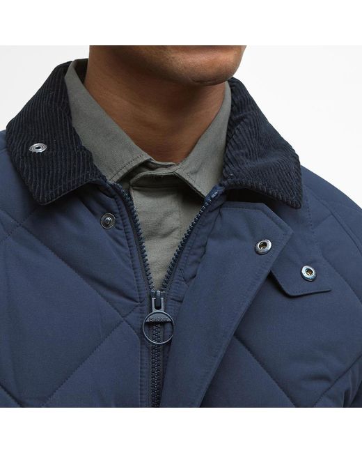 Barbour Blue Modern Bedale Jacket for men