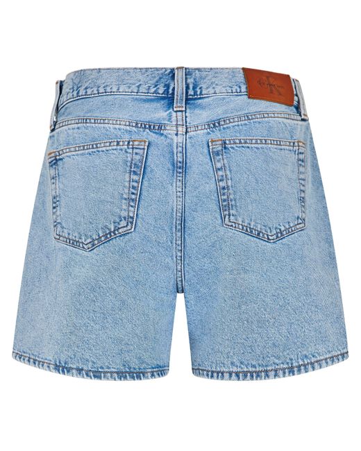 Calvin Klein Black Denim Shorts for men