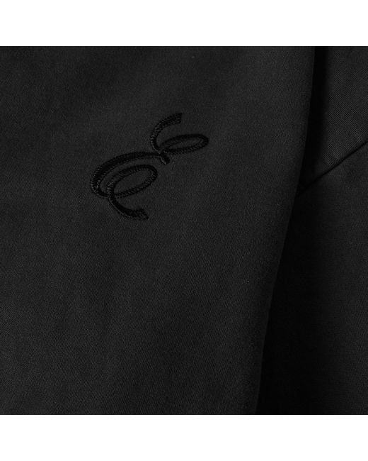 Fear Of God Black Long Sleeve Polo Shirt for men
