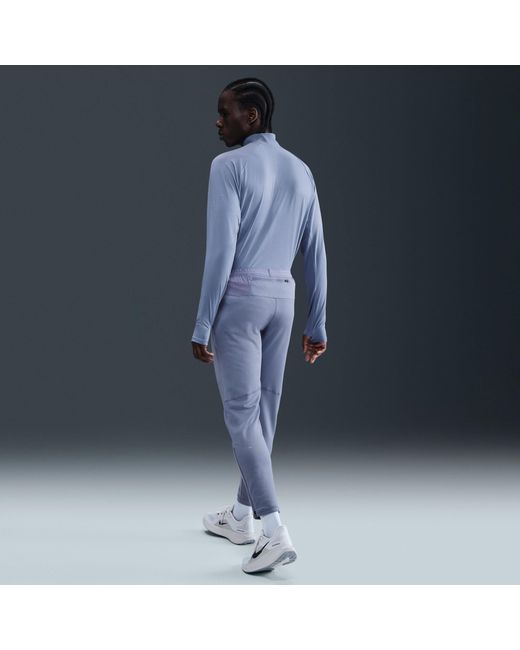 Nike Blue Stride Half Zip Top for men