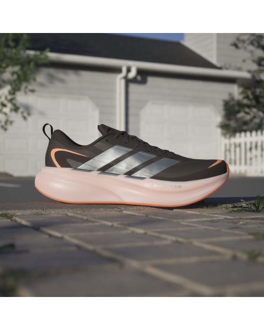 Adidas Blue Supernova Glide Running Shoes for men