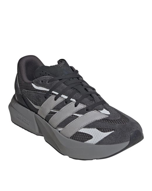 Adidas Gray Lightblaze Runners for men