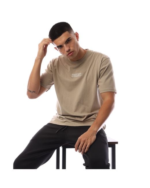 Marshall Artist Brown Regular Fit T-Shirt for men