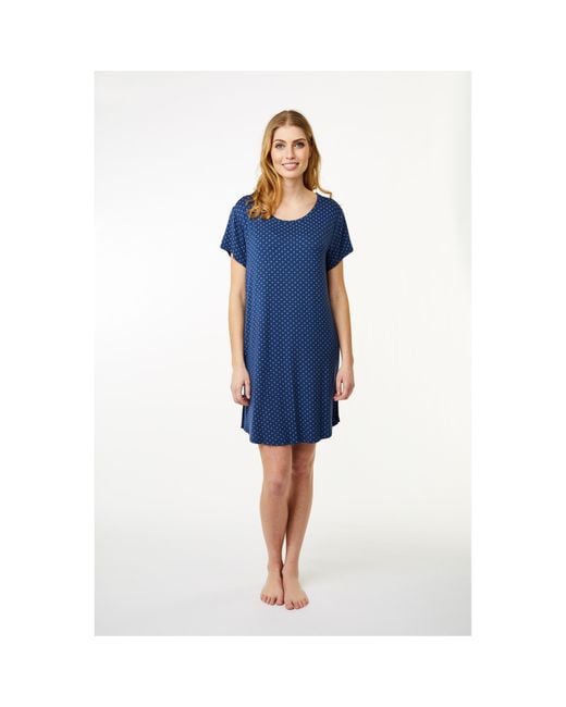 CCDK Blue T-Shirt Dress