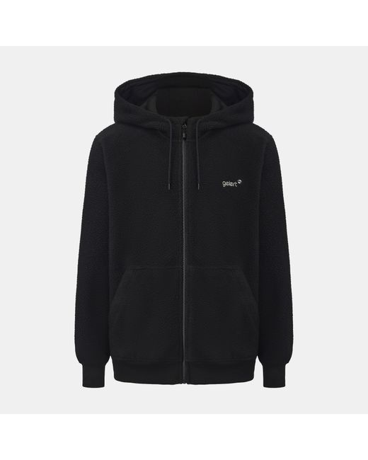 Gelert Black Sherpa Jacket Hoodie for men