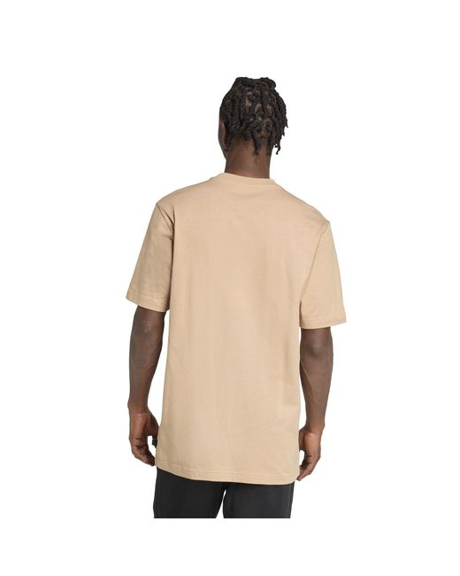 Adidas Natural Graphic Logo T-Shirt for men