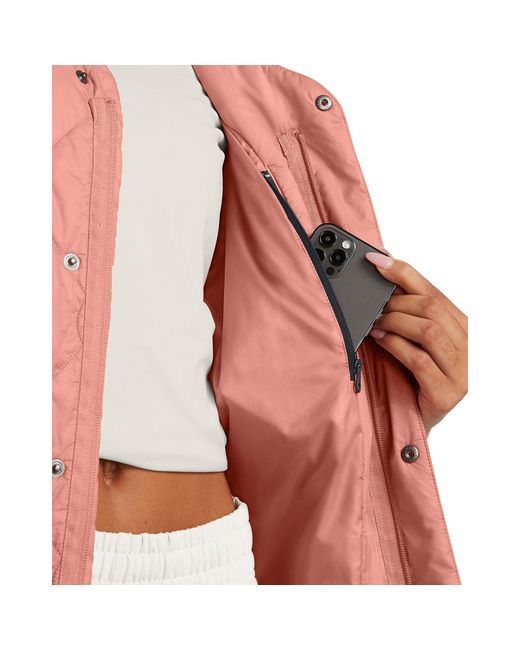 Under Armour Pink Diamond Water-Repellent Fitted Quilted Jacket