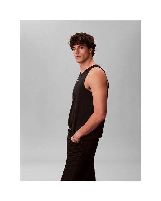 Calvin Klein Black Tank Vest for men