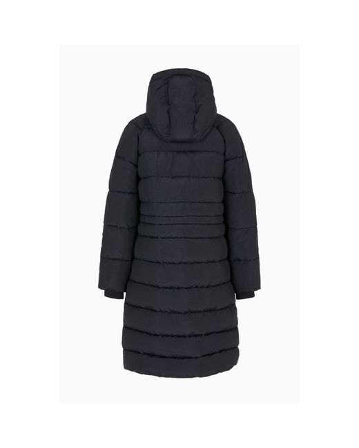ARMANI EXCHANGE Black Insulated Short Puffer Jacket