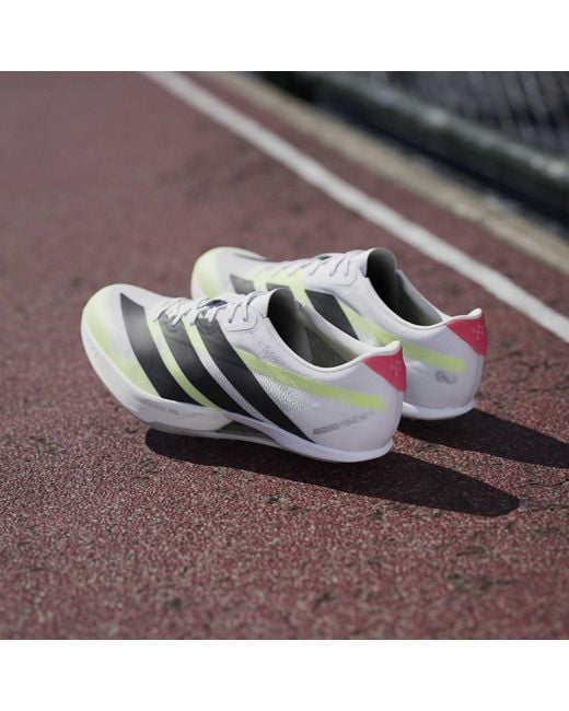 Adidas Green Adizero Prime Running Spikes for men