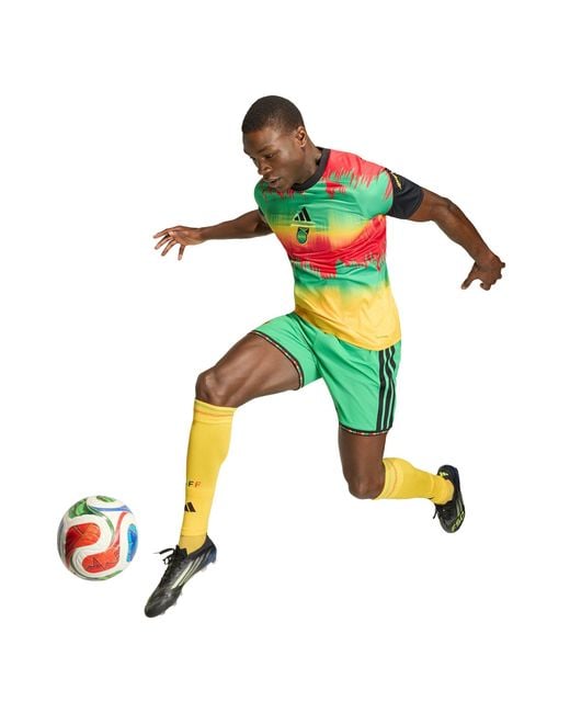 Adidas Green Jamaica Pre-Match Shirt 2026 for men