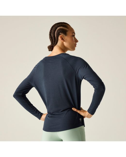 Dare 2b Blue Nimble Long Sleeve Quick-Drying T-Shirt