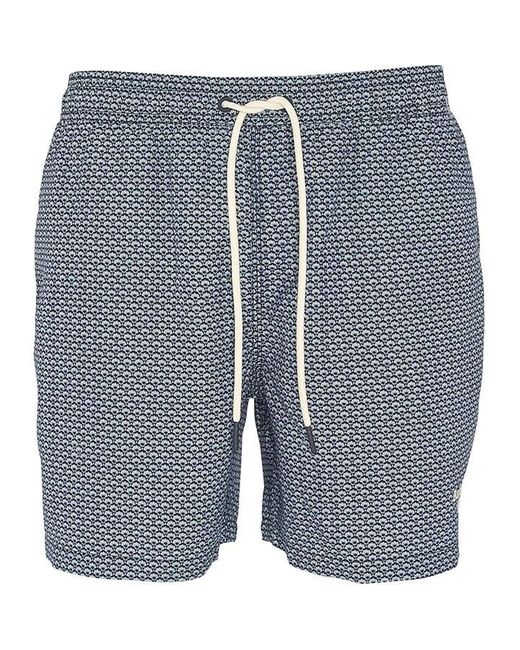 Barbour Blue Shell Swim Shorts for men
