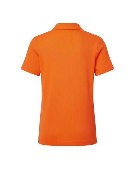 Lacoste Orange Slim-Fit L..D Ribbed Cotton Polo Shirt