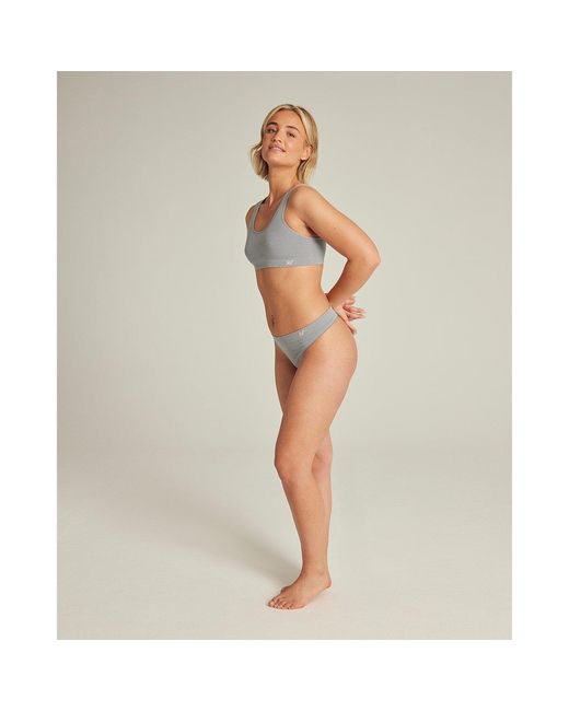 Nudea Gray The Seamless Thong