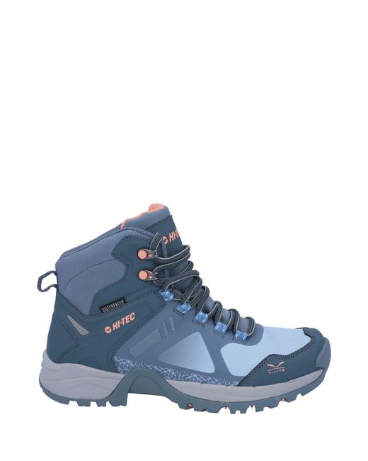 Hi-tec Blue Waterproof Hiking Shoes