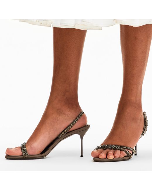 Paris Texas Brown Saint Tribte 85 Mule Ld41
