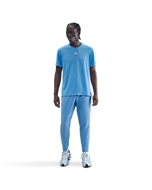 Nike Blue City Run Tee Sn61 for men