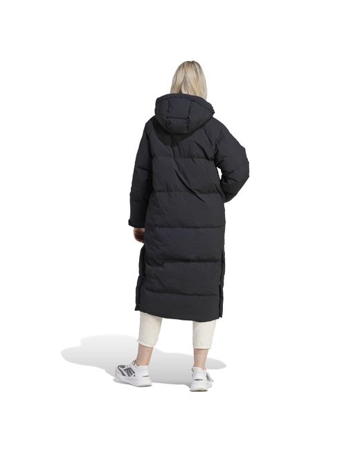 Adidas Black Big Baffle Down Jacket