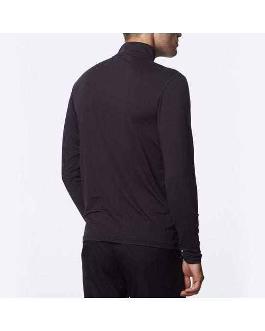 Calvin Klein Black Ck Newport Zip Top for men
