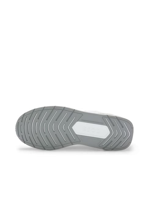 Boss White Kurt Running Trainers for men