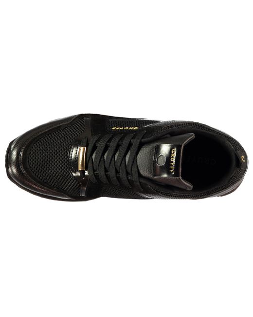 Cruyff Black Lusso Trainers for men