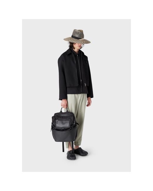 Emporio Armani Black Overshirt for men