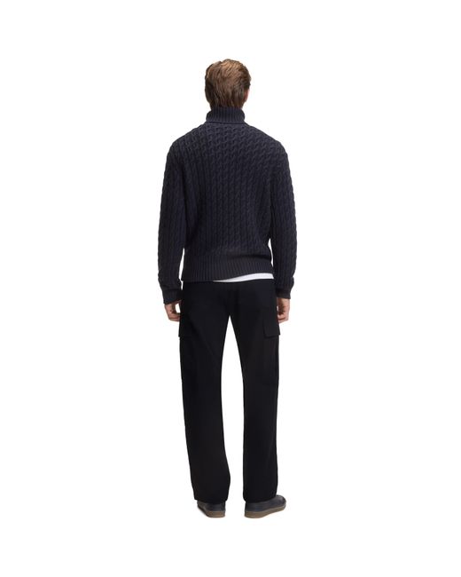 Boss Blue X Beckham Cargo Trousers for men