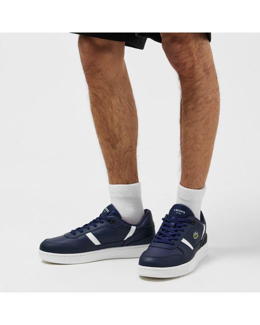 Lacoste Blue T-Clip Low-Top Trainers for men