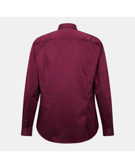 Ted Baker Purple Long-Sleeve Cotton Shirt for men