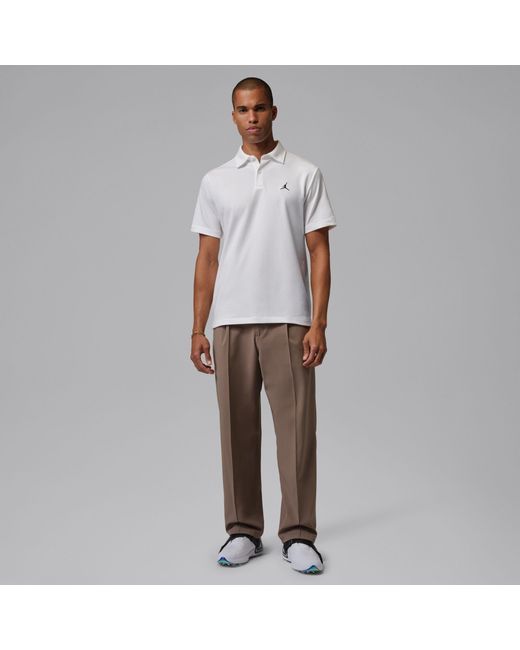 Nike White Jordan Golf Polo Sn71 for men