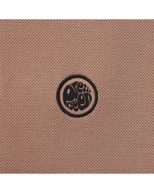 Pretty Green Brown Plain Polo for men