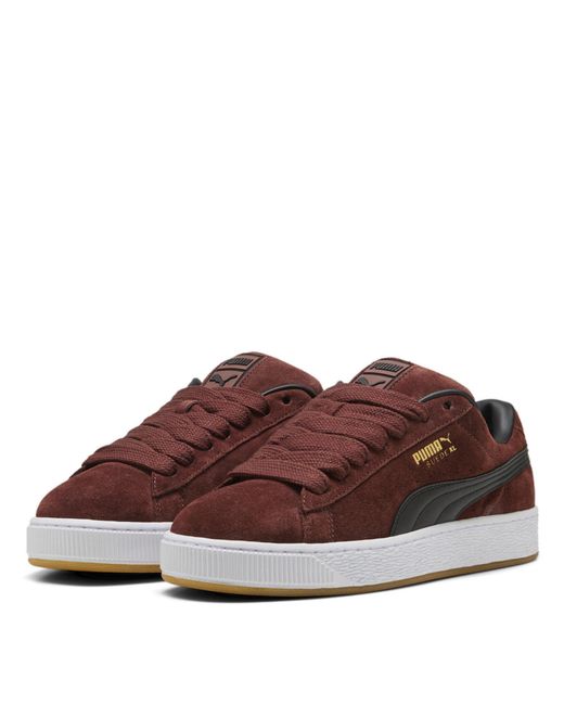 PUMA Brown Suede Xl Trainers