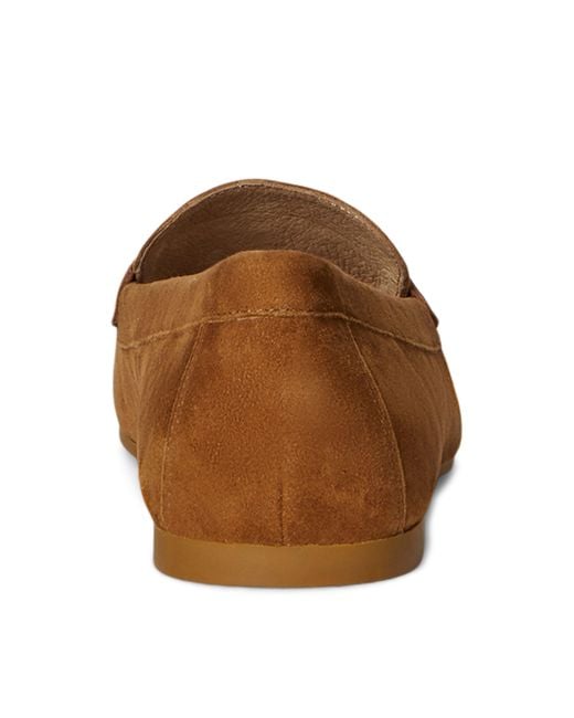 Ralph Lauren Brown Averi Loafers
