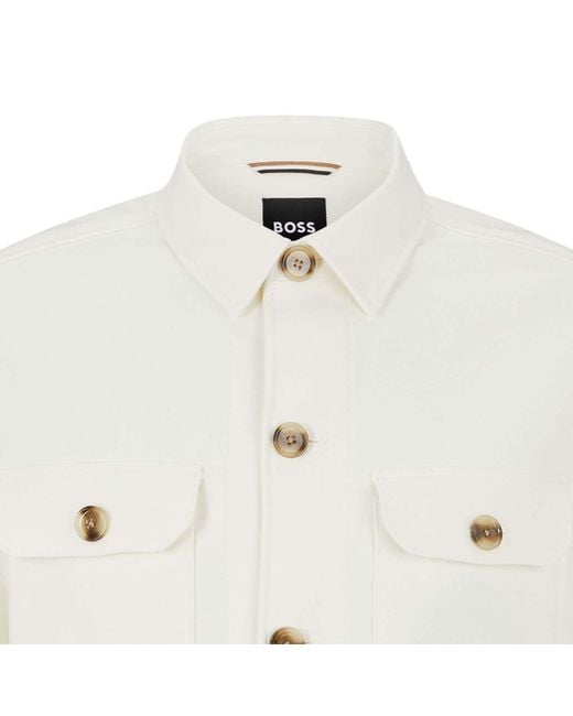 HUGO White C-Carper Blazer Jacket for men