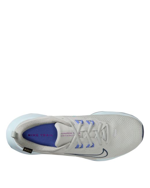 Nike Gray Juniper Trail 2 Gtx Trail Running Shoes for men