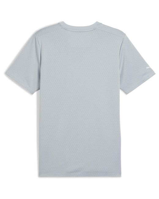 PUMA Blue Pd Carbon Short Sleeve Performance T-Shirt for men